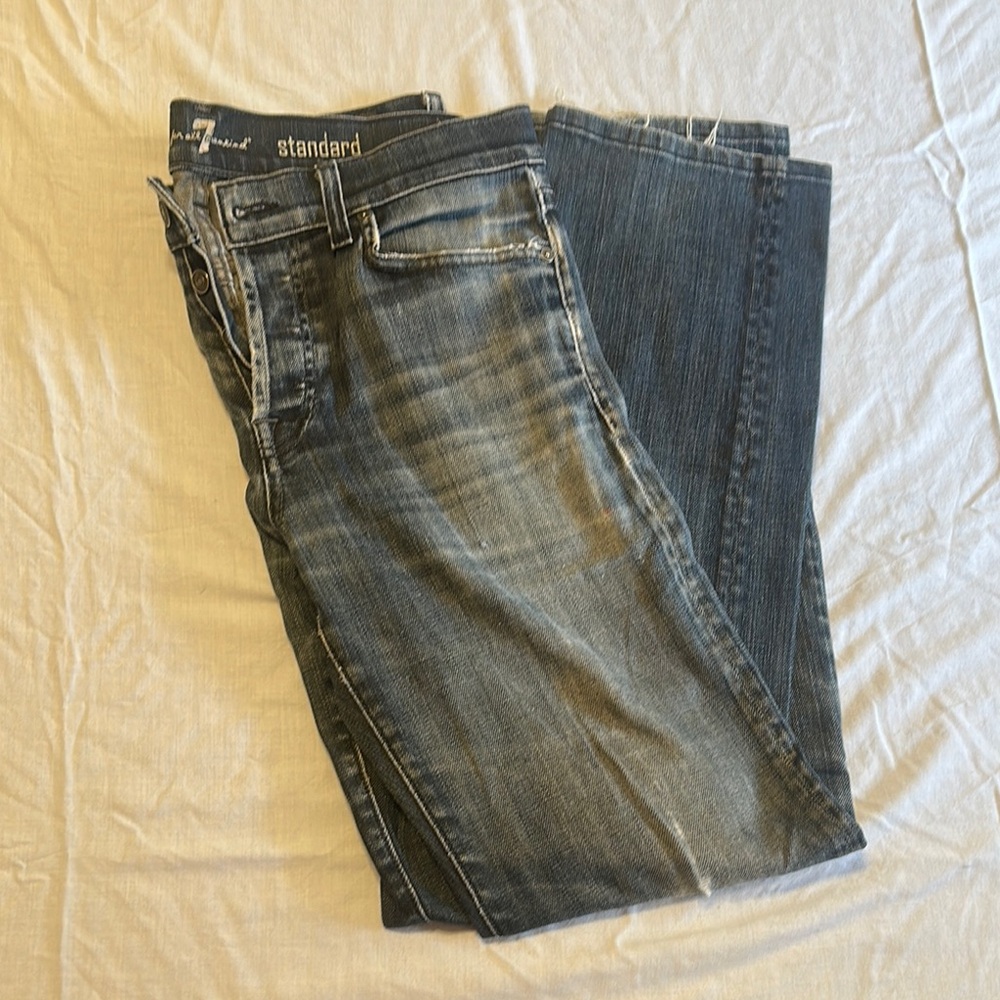 7 For All Mankind Men's Straight-Leg Denim Jeans